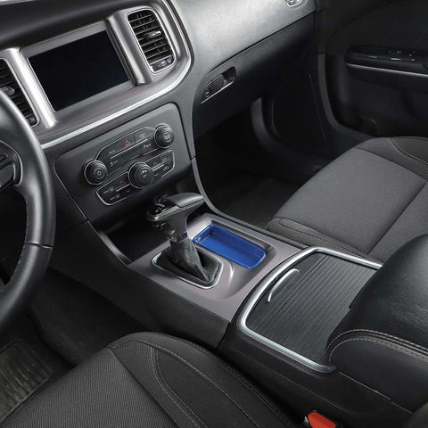 Gear Shift Storage Compartment Decor Cover For Dodge Charger 2015+ Accessories | CheroCar