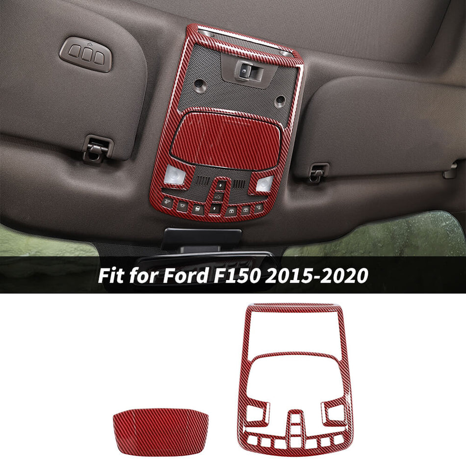 For Ford 2015-2020 F150 & 2017-2022 F250 F350 2 x Car Front Reading Light Lamp Panel Trim Cover