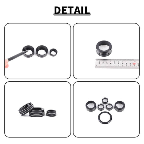For 2024+ Chevy Colorado Center Console 4WD AC Knob Adjust Ring Trim Cover
