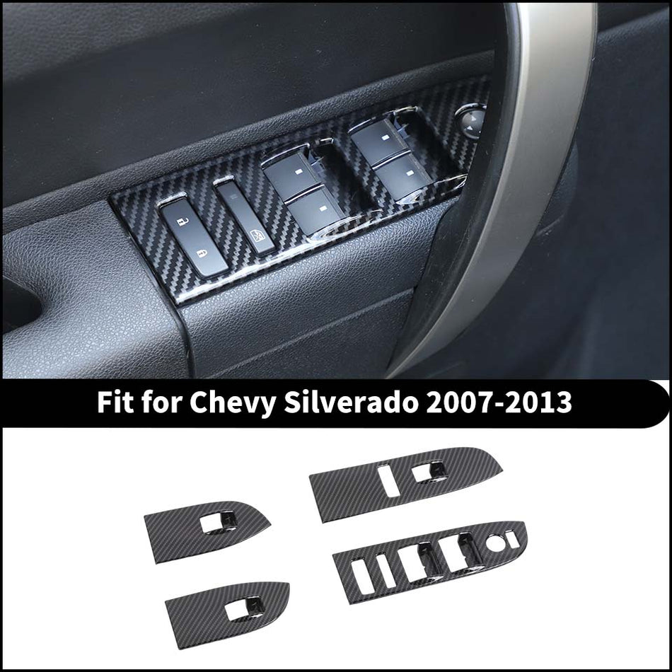 For 2007-2013 Chevy Silverado /GMC SIERRA Window Lift Switch Cover Trim