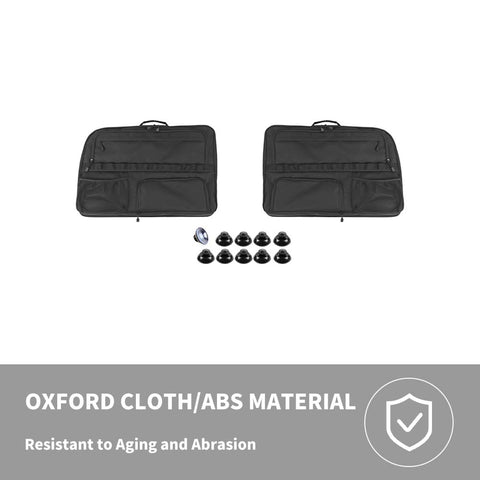 Rear Window Storage Bag Kit For Chevy Avalanche 2007-2013/Dodge Ram 2010-2017 Black Accessories | CheroCar