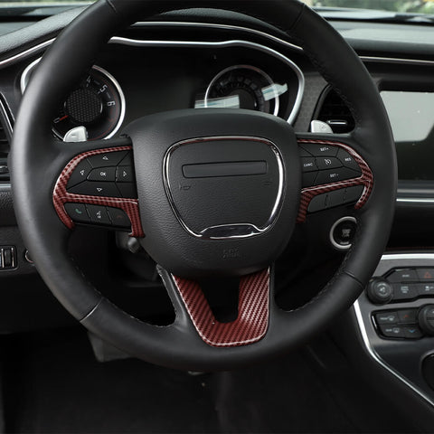 For 2014-2020 Dodge Durango Interior Center Console Dash Set Decor Cover Trims Kit