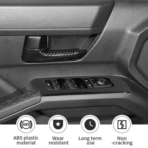 For 2024+ 4Runner Interior Center Console Decoration Cover Trim Kit