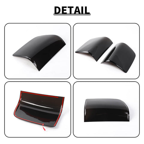 For 2007-2013 Chevy Silverado/GMC-SIERRA Smoked Black Tail Light Cover Trim Guard