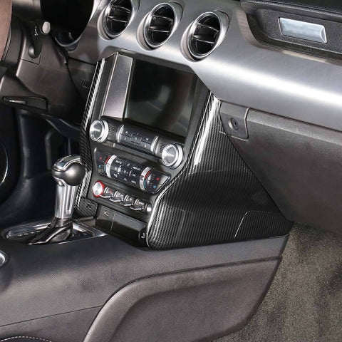 For 2015-2023 Ford Mustang Interior Center Console Side Dashboard Panel Cover Trim