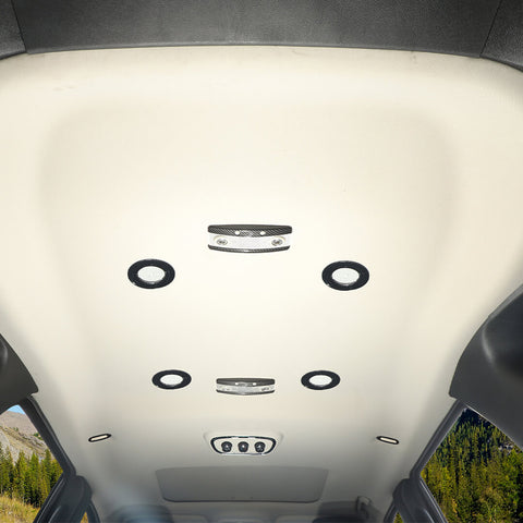 For 2011+ Dodge Durango Roof Air Vent Reading Light Panel Decor Cover Trim Kit