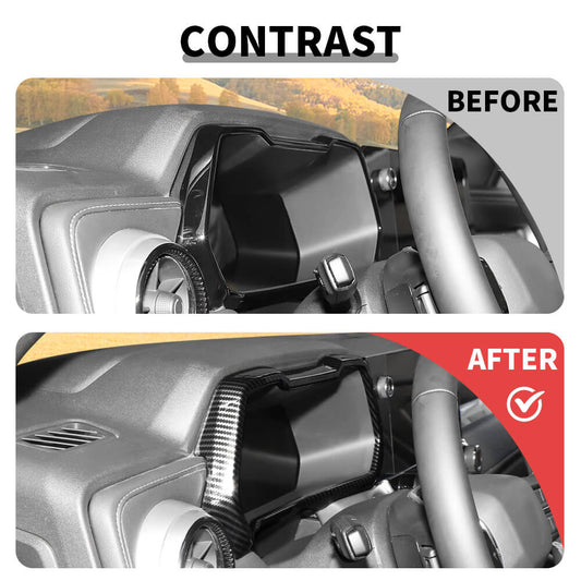 For 2023+ Chevy Colorado/GMC-CANYON Dashboard Meter Instrument Panel Trim Cover