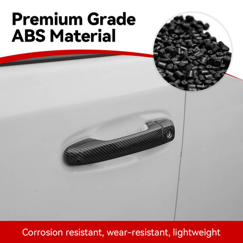 For 2017-2023 4Runner Rearview Mirror Cap Cover Trim Door Handle Shell Cover