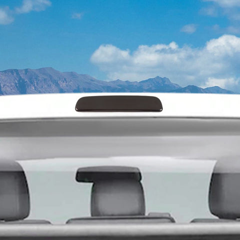 For 2008-2016 Ford F250/F350/F450/F550 Smoked Black High Brake Light Trim Cover