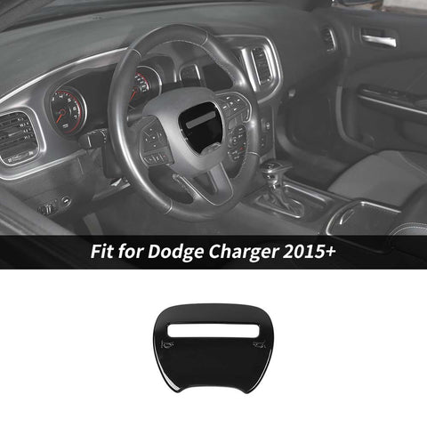 Steering Wheel Center Panel Trim For Dodge Charger/Challenger 2015+/ Durango 2014+ Accessories | CheroCar