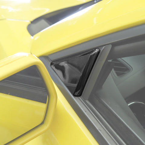 For 2016+ Chevy Camaro Exterior Front Triangle A Pillar Panel Trim