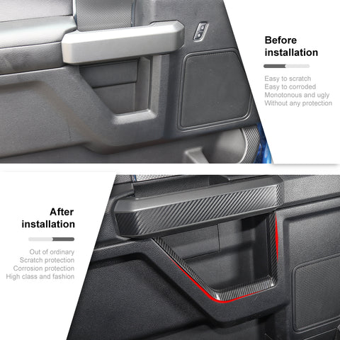 Interior Door Frame Cover Trim Decor Strip For Ford F150 2015-2020｜CheroCar