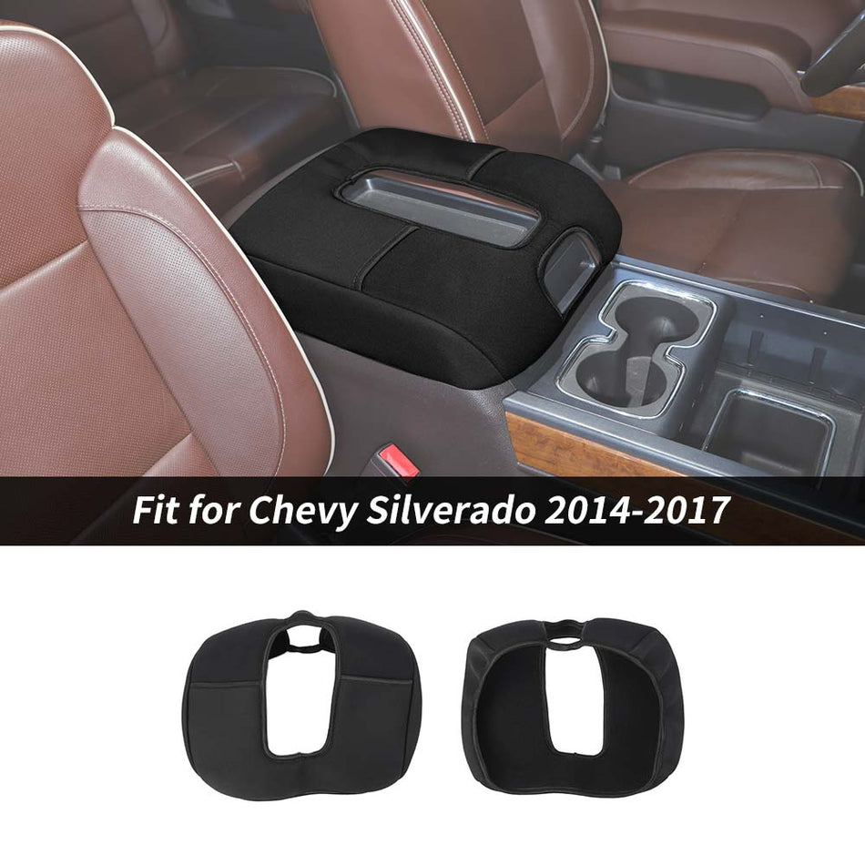 For 2014-2017 Chevy Silverado/Suburban/Tahoe & GMC Sierra/Yukon Center Console Armrest Box Cloth Cover