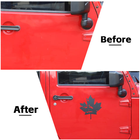 For Universal Car Canadian Flag Car Decal Sticker
