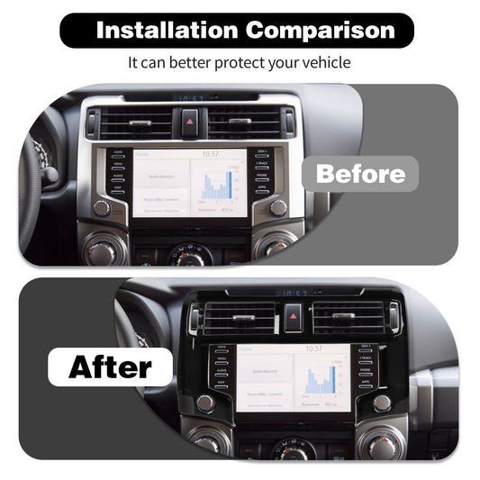 For 2020-2023 Toyota 4Runner Interior Central Control GPS Navigation Panel Trim Cove