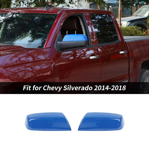 Side Rearview Mirror Decor Cover Trim For Chevy Silverado/GMC Sierra 2014-2018 Accessories | CheroCar