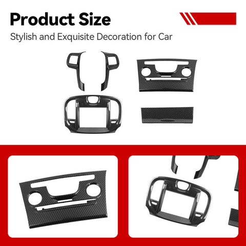 For 2011-2014 Chrysle 300/300C Interior Center Console Cover Trim Kit