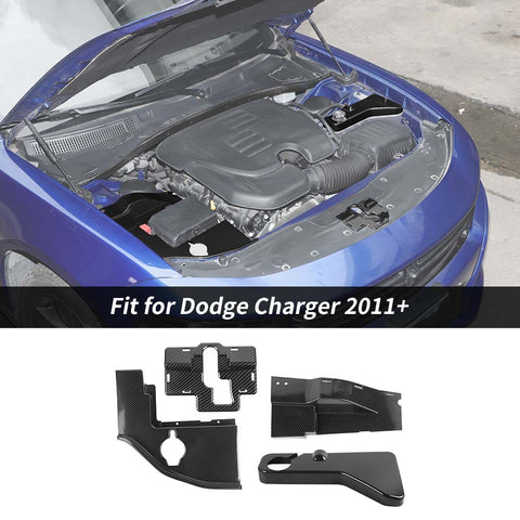 Engine Hood Protective Cover Kit For Dodge Charger 2011+ Accessories | CheroCar