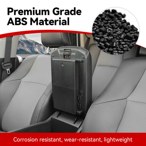 For 2010-2023 4Runner Center Console Armrest Box Hidden Storage Box Accessories
