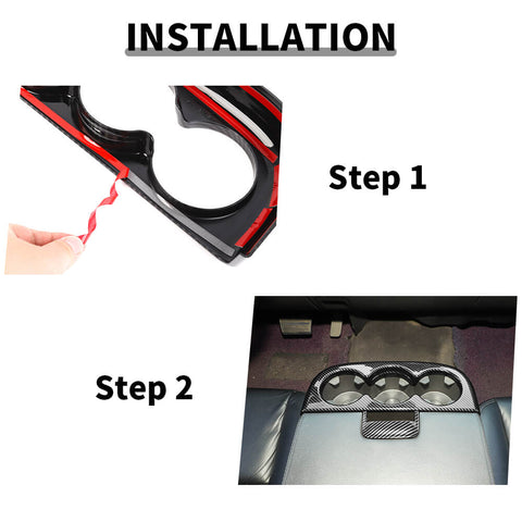 For 2007-2013 Chevy Silverado/GMC-SIERRA Front Armrest Box Cup Holder Panel Trim Cover