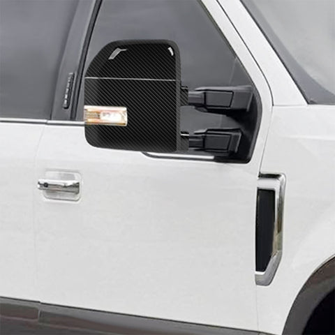 For 2017-2023 Ford F250/F350/F450/F550 Full Rearview Mirror Shell Towing Trim Cover