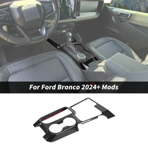For 2021+ Ford Bronco Interior Gear Shift Panel Cover Trim B Style