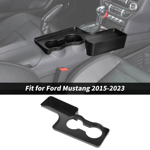 For 2015-2023 Ford Mustang Shifter Storage Box Gear Shift Console Side Tray Organizer