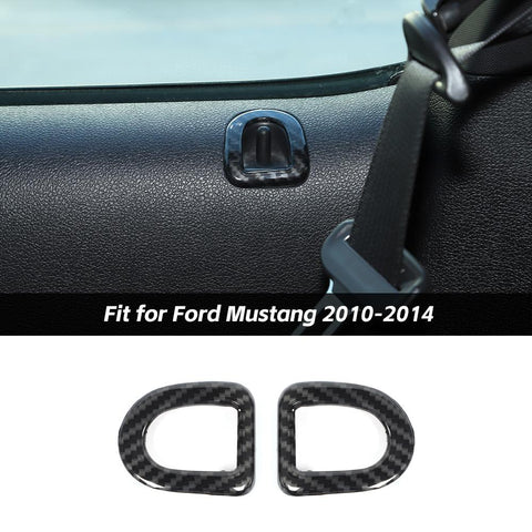 Interior Door Lock Pins Cover Trim Ring For Ford Mustang 2010-2014 Accessories | CheroCar