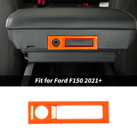 For 2021+ Ford F150 Center Armrest Box Switch Button Cover Trim