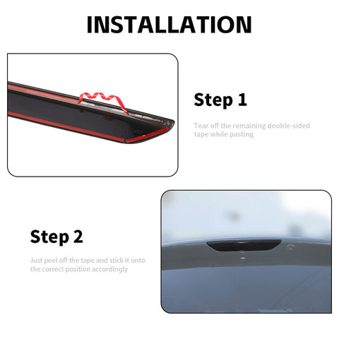 For 2014-2020 Dodge Durango 3rd Third Brake Light Trim Cover