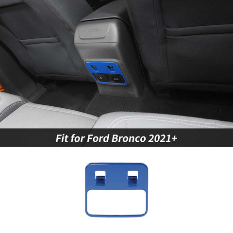 Rear Window Switch Button Panel Frame Decoration For Ford Bronco 2021+ Accessories | CheroCar