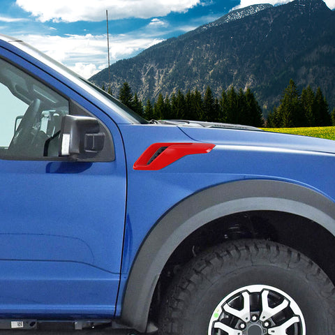 For 2021+ Ford F150 Raptor Front Leaf Board Fender Side Air Vent Cover Trim