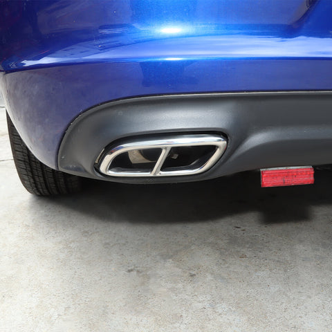 For 2015+ Dodge Charger Rear Tail Throat Decor Cover Trim Frame