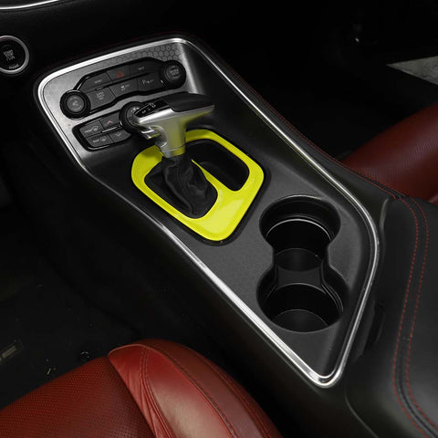 18 x Car Interior Decoration Trim Cover Kits For Dodge Challenger 2015+ Yellow Accessories | CheroCar