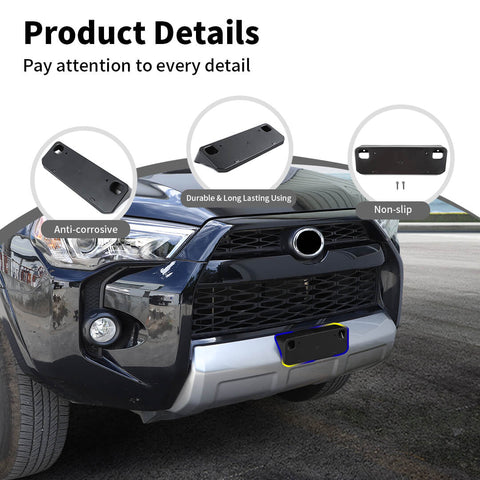 For 2010-2023 4Runner Front License Frame Plate Holder Braket