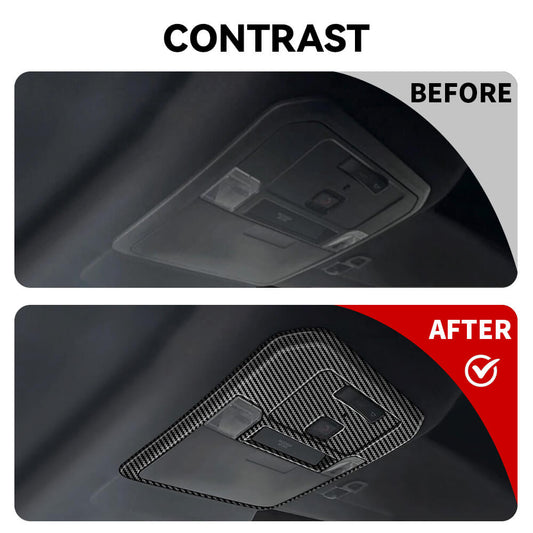 For 2024+ 4Runner Front Top Reading Light Bezel Trim Cover Accessories