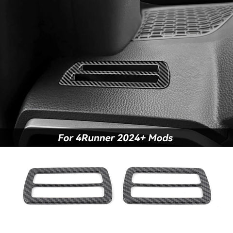 For 2024+ 4Runner Interior Dashboard Air Vent Outlet Cover Trim
