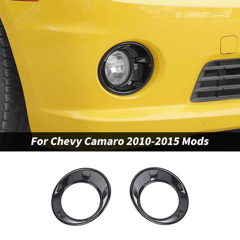 For 2010-2015 Chevrolet Camaro Front Fog Light Cover Frame Trim