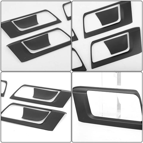 For 2010-2023 Toyota 4Runner Inner Door Handle Bowl Cover Trim Decor