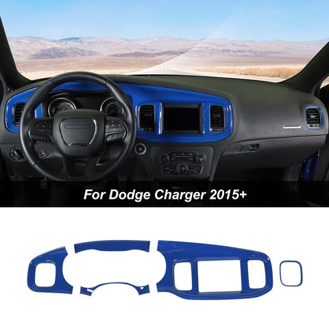 Interior Kit Decoration Trim Cover For Dodge Charger 2010+ Blue｜CheroCar