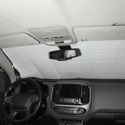 Windshield Sunshade Sun Visor Heat Cover For Chevy Colorado 2014+ Accessories | CheroCar