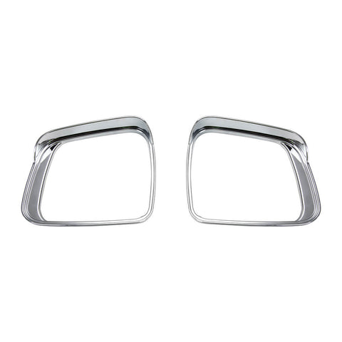 For 2011+ Dodge Durango Rearview Mirror Rain Eyebrow Cover Trim