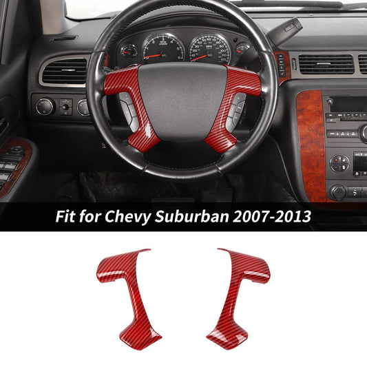 For 2007-2013 Chevy Suburban/Avalanche/Tahoe/GMC SIERRA Steering Wheel Trim Cover Molded