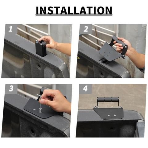 For 2007-2013 Chevy Silverado/GMC-SIERRA Rear Cargo Tail Box Grab Handle Bracket Accessories