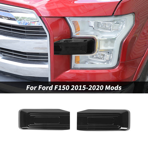 For 2015-2020 Ford F150 Front Face Bumper Headlight Grille Cover Trim