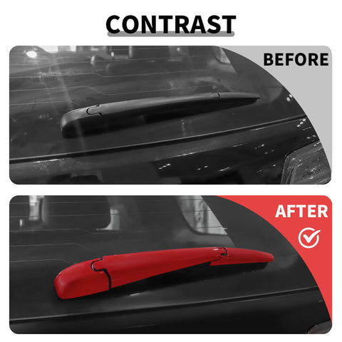 For 2011+ Dodge Durango Rear Window Rain Arm Wiper Decor Cover Trim