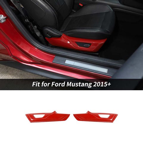 Inner Seat Side Panel Decor Trim Cover For Ford Mustang 2015+ Accessories | CheroCar