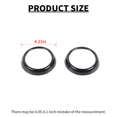 For 2023+ Chevy Colorado Center Console Air Vent Trim Ring Cover