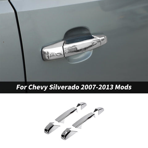For 2007-2013 Chevy Silverado/GMC-SIERRA Car Door Handle Shell Trim Cover 2-Door Version
