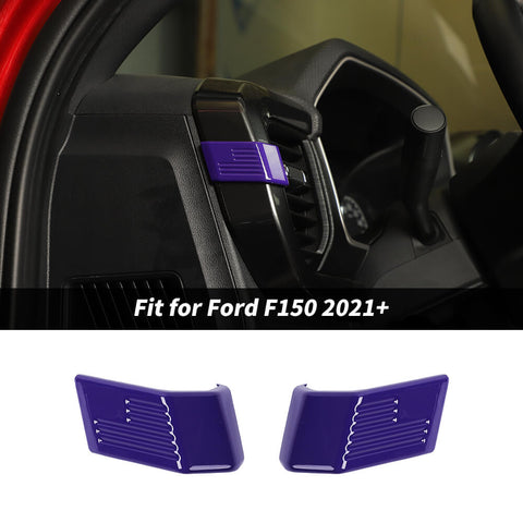For 2021+ Ford F150 Central Console Side AC Air Vent Trim Cover